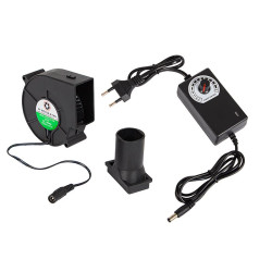 Wentylator-dmuchawa powietrza + regulacja obrotów 230V / 85-133