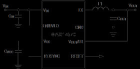 4.5V to 60V, 300mA, Ultra Small, High-Efficiency Synchronous Step-Down DC-DC Converters