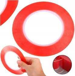 TAŚMA DWUSTRONNA MONTAŻOWA 2MM MOCNA 25M WYMIANA EKRANU LCD KLEJ