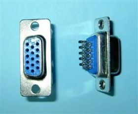 DSUB-15F-HD GN.NA KABEL!TRÓJRZĘDOWE