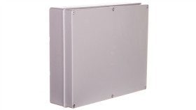 Puszka Natynkowa Gładka Z Pokrywą Seria 410 Ip56 460X380x120 Szara Ec410c10