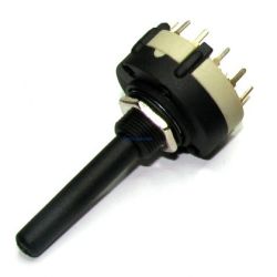 przełącznik obrotowy 3 biegunowy 2-4 pozycji, 3P4T