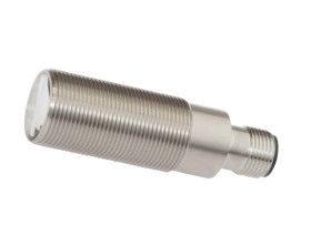 Lampa maszynowa LED M18x1 dł: 59mm białe światło 2,5W 300lx 5200K 15-30V DC 4-pinowe złącze M12 IP67 AO000492