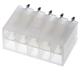 Wtyk PCB 10-pinowe raster: 4.2mm 2-rzędowe Molex Przewlekany Męski 7.0A 600.0 V.