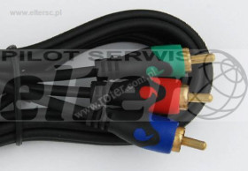 Kabel COMPONENT 3xRCA 1,0m RGB