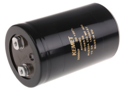 Kondensator 2200μF 400V dcmontażśrubowy KEMET 66 (Dia.) x 105mm