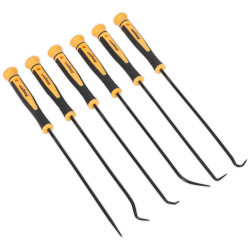 Siegen S01104 Pick &amp; Hook Set 6pc Extra-Long