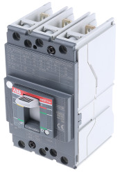 Wyłącznik kompaktowy MCCB, 3-biegunowy, 100A, 690V, 500V, Montaż na panelu, ABB, XT1N