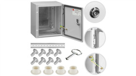 Obudowa Hermetyczna Rozdzielnia Metalowa Z Płytą Montażową 300X250x200 Ip65...