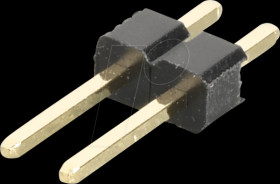 10120919 Pin header 2,54mm 1x2 H=12,6 straight