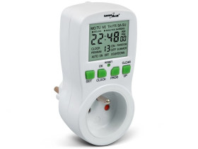 Włącznik czasowy - timer cyfrowy GreenBlue GB107 16 programów max 240 programów GB107