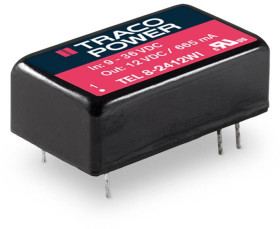 TracoPower TEL 8-4822WI Przetwornica DC/DC, do PCB 48 V/DC 335 mA 8 W Ilość wyjść: 2 x Content 1 szt.