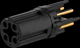 MMT060A115-0001 Insert M12, 4-pin, straight