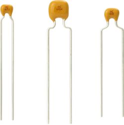 K...R Series Radial Leaded Multilayer Ceramic Capacitors for Automotive Applications Class 1 and Class 2, 50 VDC, 100 VDC, 200 V