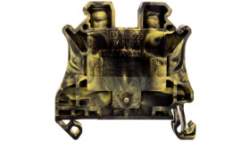 Złączka Szynowa 2-Przewodowa 6Mm2 Czarno-Żółta Ut 6-Fe 3047647 /50Szt./