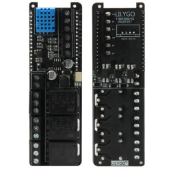 LilyGO T-SimHat płytka dla T-SIM7000 3x przekaźnik DHT11 INA219 QMI8658