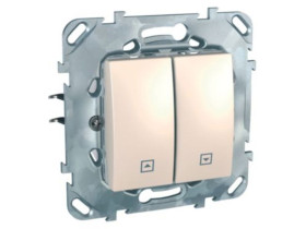 UNICA Wyłącznik żaluzjowy zwierny przycisk piaskowy MGU50.207.25Z SCHNEIDER ELECTRIC