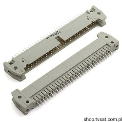 0918560 Connector 2 x 30 Pin Header THT HARTING