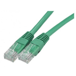 Patchcord UTP kat.6 kabel sieciowy LAN 2x RJ45 linka zielony 3m
