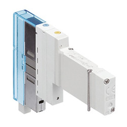 Pneumatyczne zawory elektromagnetyczne SMC 3 position Exhaust Center 24V dc
