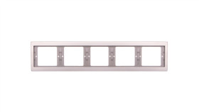 Berker K.5 Ramka 5-Krotna Pozioma Stal Szlachetna Nierdzewna 13937004