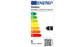 Oprawa Downlight Rounda V2led6w-Ww-W 28938