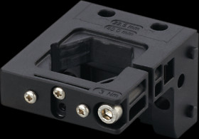 Mounting bracket, 40 x 50 x 64 mm for pressure sensors, E30421
