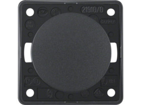 Integro Flow Wyłącznik zwierny przycisk antracyt 936712505 HAGER