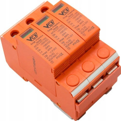 Ogranicznik przepięć fotowoltaiczny DC typ 1+2 B+C 3P 1200V 7kA VCX Professional