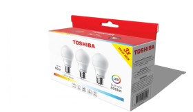 TOSHIBA LED N_3PACK A60 E27 8.5W 5000K 806lm/10szt./