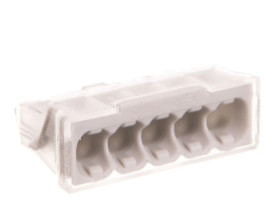 Szybkozłączka 5x 0,5-2,5mm2 450V 24A jasnoszara 61 525 LGR 2054507 /100szt./