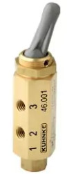 3/2-way NC poppet valve, 0-12 bar, 46.001