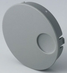 Front cap, with finger recess, volcano, SK, for rotary knobs size 41, B8641108