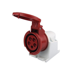 Gniazdo siłowe n/t 16A 5P 400V IP44 23395 FAMATEL