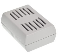 Z-94WJ Obudowa z tworzywa Z94WJ wymiary: 66x47x27mm - otwory pod głośnik - jasna - ABS