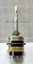 Potencjometr PM-441.766 220k A + 470k C+ wyĹÄcznik