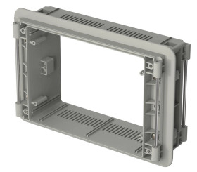 Bopla BC 6000 NG-L (79002010) - podstawa z wentylacja do montażu panelowego obudowy CombiCard 5000-7000 (254 x 169 x 68 mm, 3U 3