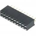 FHU10SSG gniazdo dwurzędowe proste 2x5 pin; wysokość 5,00; raster 2,00
