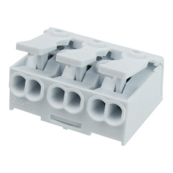 Kostka Elektryczna z Dźwignią Szybkozłączka 3x0.75-2.5mm2 450V VDE DGN DG238-10.0-03P-19-03