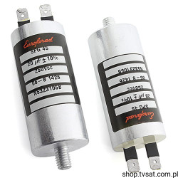 SPG45 Cap 20uF 250Vca Fi=25mm H=67mm Screw THT EUROFARAD