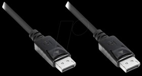 4810-030 Cable DisplayPort 1.2, black, 3m