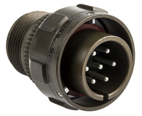 Złącze 7-pinowe Męski Amphenol Limited Męski Montaż na kablu MIL-DTL-5015 rozmiar 16S
