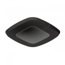 Czujnik obecności i zmierzchu Steinel IR Quattro Slim 4m KNX V3 podtynkowy IP20 kwadrat czarny ST082260