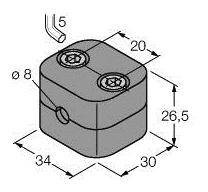 Turck 6901322 Zacisk mocujący BSS-08 1 szt.