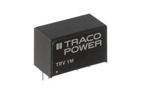 Przetwornica DC-DC, 1W, Uwe 12 → 18 V dc, Uwy 12V dc, Iwy 83mA, TRACOPOWER Tak