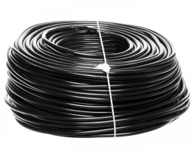 Przewód mieszkaniowy H03VV-F (OMY) 3x1,5 żo czarny /25m/