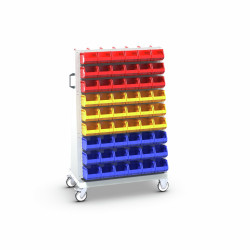 Wozek narzedziowy Stal, 1000 x 650 x 1600mm Przemysłowe Bott