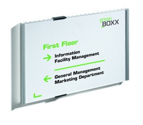 Rama do montażu ściennego, Przezroczysty, Gładkie - sztywne i przeszklone, 297 x 210, Modele niemagnetyczne