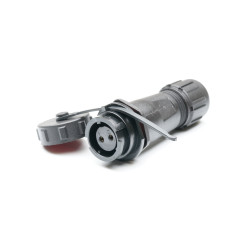 Przemysłowe złącza okrągłe 2-pinowe SY13 Układ szeregowy Gniazdo RS PRO