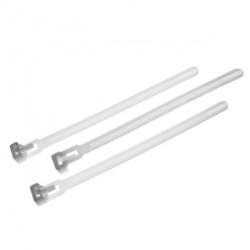 Opaska kablowa wielokrotnego użytku 200x7,6mm biała 08315 /25szt./